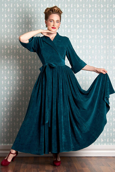 Velvet Alma Dress - LimonRose - Portuguese Quality Clothing Brand