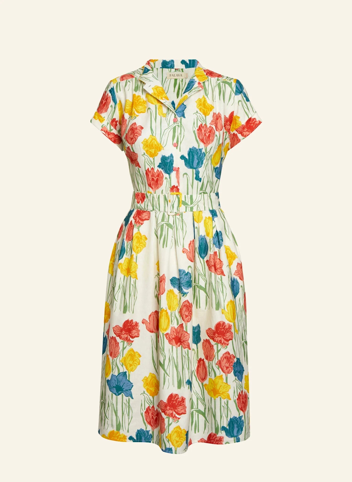 Louise Tulip Organic Dress – Voluptuous Vintage